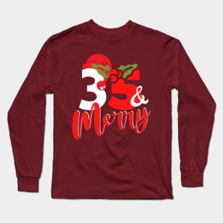 35th December 35 bday birthday Long Sleeve T-Shirt